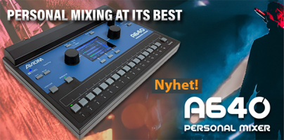Aviom medhörning Personal Mixer A640